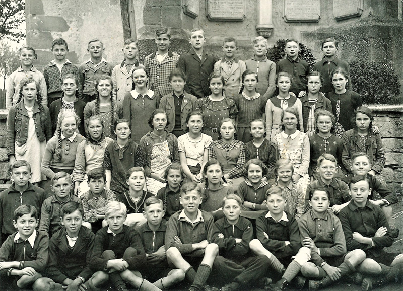 Schulklassen JG 1925- 1927 Unterjesingen + Pfäffingen